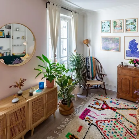 Chic Bohemian 1bd Batignolles Apartment