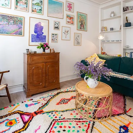 Chic Bohemian 1bd Batignolles Apartment *